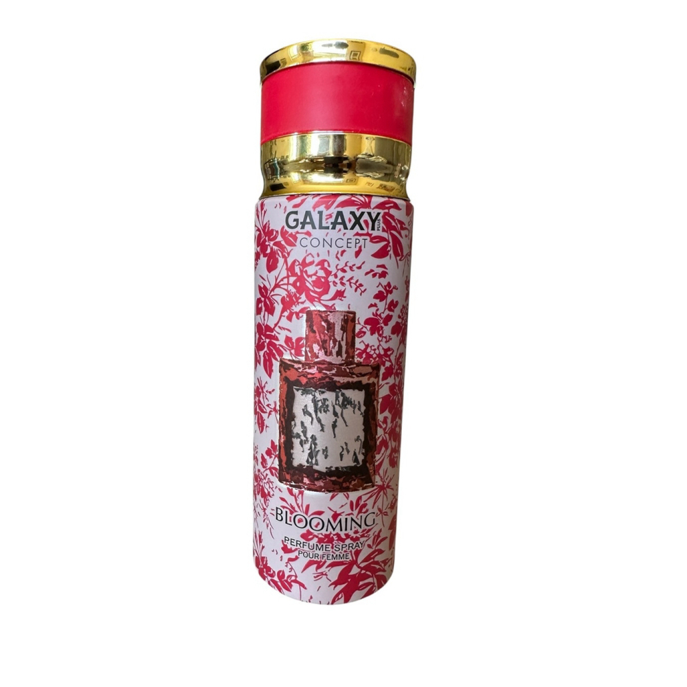 Body Spray Galaxy Plus Concept Blooming Perfumed Spray 200ml/6.67oz NEW